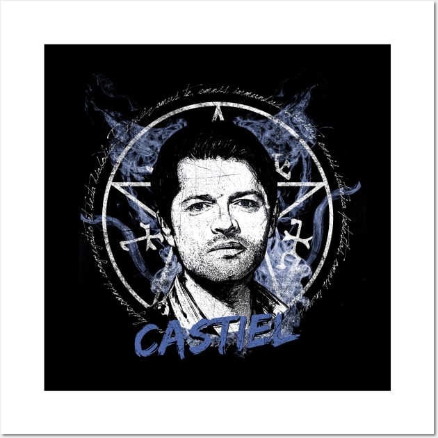 Castiel Wall Art by ursulalopez